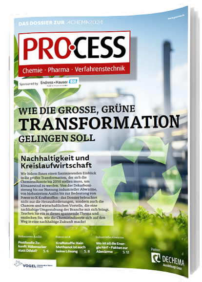 PROC Dossier Nachhaltigkeit Achema 2024 Titelbild