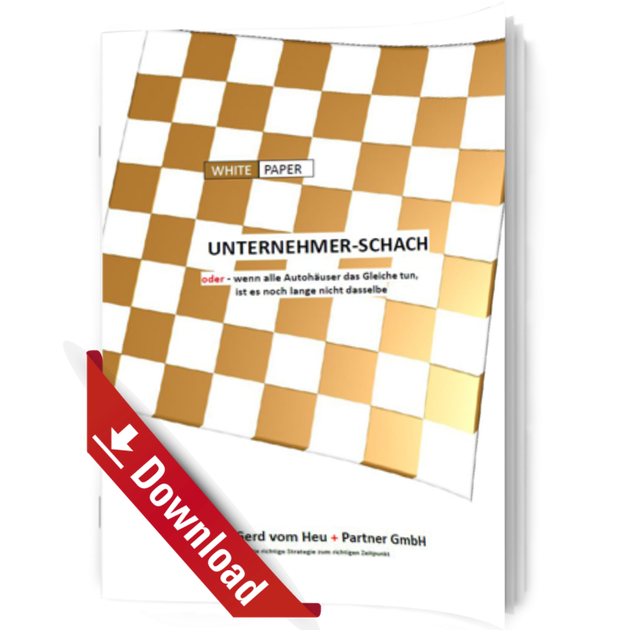 Whitepaper Cover: Gerd vom Heu + Partner GmbH