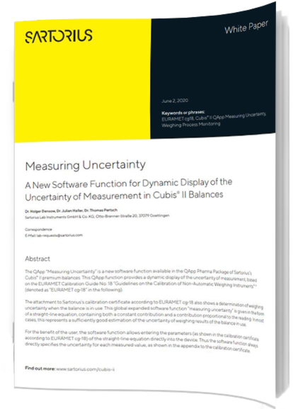 Whitepaper Cover: Sartorius