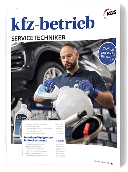 kb Dossier Servicetechniker Funktionsflüssigkeiten für Hochvoltautos