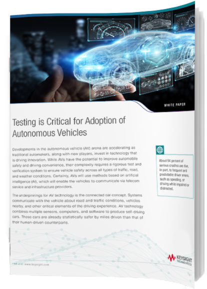 Whitepaper Cover: Keysight Technologies 