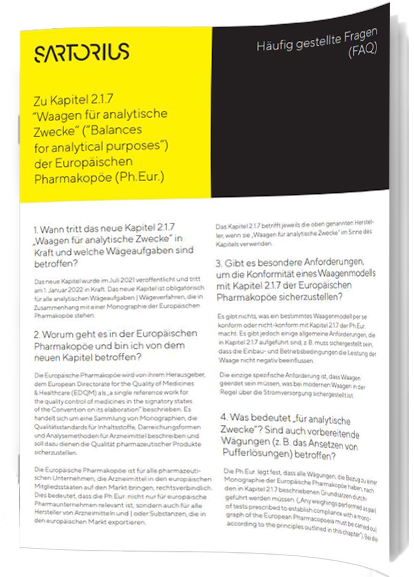 Titelbild WP Sartorius D LP