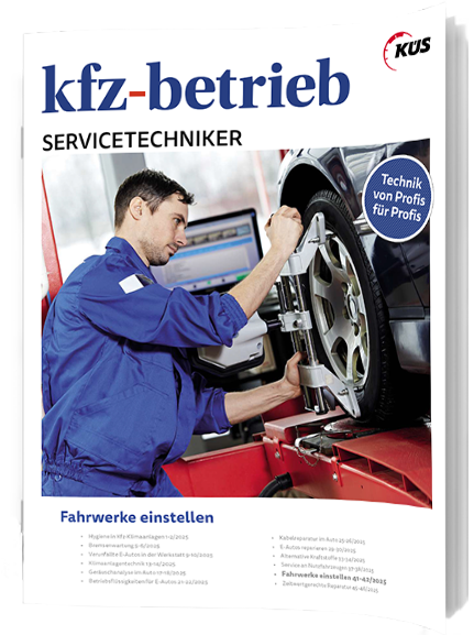 kb Dossier Servicetechniker Fahrwerke einstellen