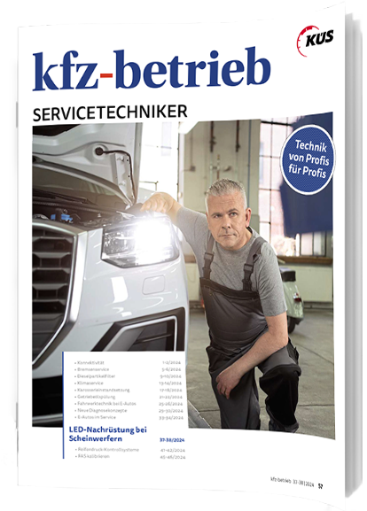 kb Dossier Servicetechniker LED-Nachrüstung bei Scheinwerfern