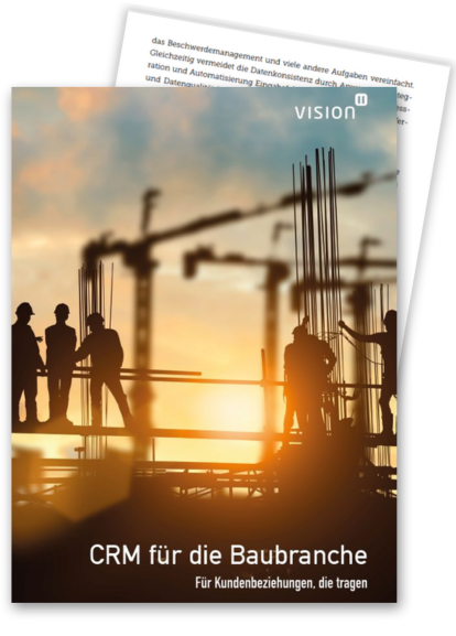 CRM in der Baubranche: Für Kundenbeziehungen, die tragen