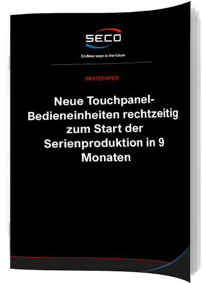 Neue Touchpanel-Bedieneinheiten rechtzeitig in 9 Monaten
