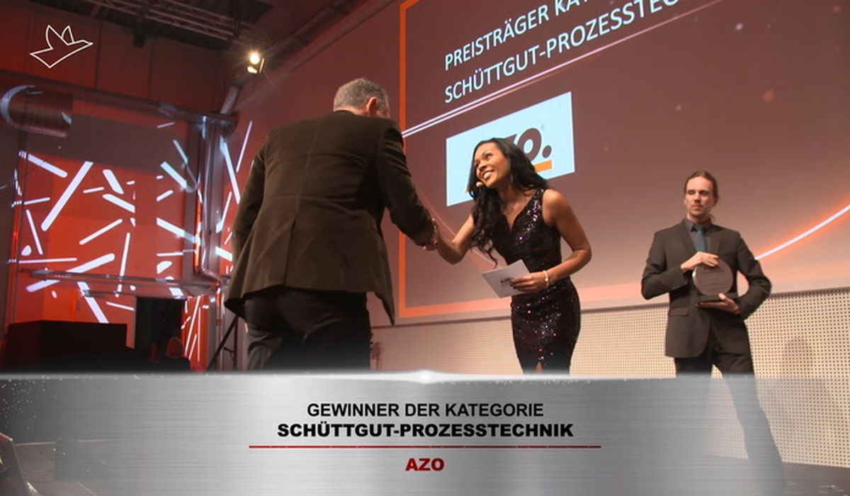 Meilenstein für Schüttgut-Prozesstechnik | AZO – PROCESS Gala 2019 (JW_kSBQcpXW)