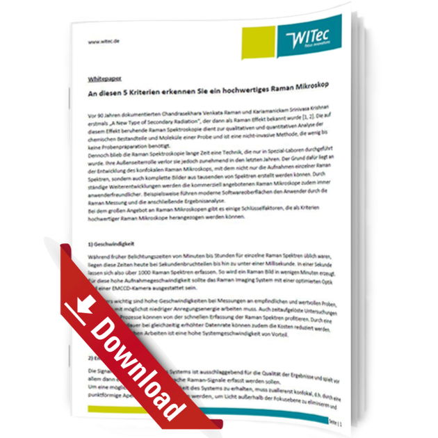 Whitepaper Cover: WITec GmbH