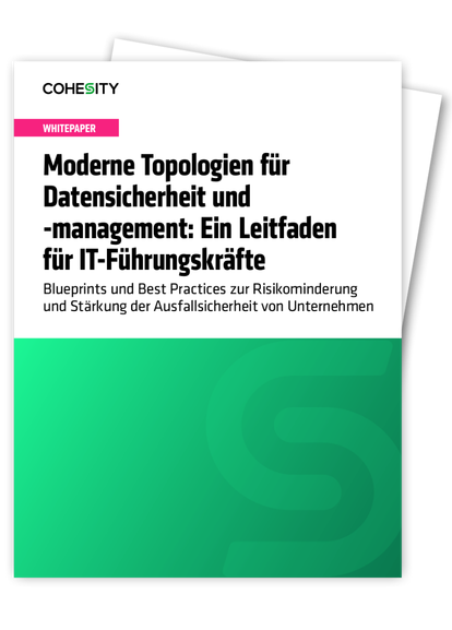 Moderne Topologien für Datensicherheit und -management: Ein Leitfaden für IT-Führungskräfte