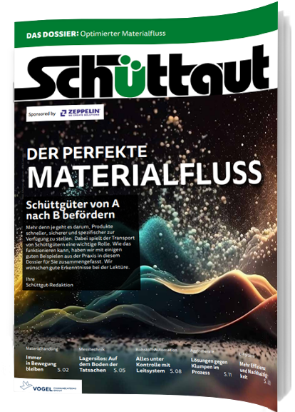 Schüttgut Dossier Materialfluss Titelbild