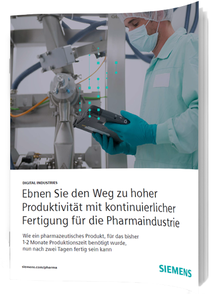 Siemens WP5 Continuous Manufacturing Titelbild 384589