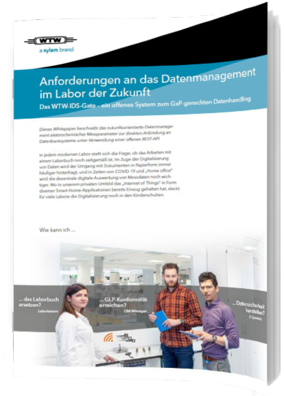Whitepaper Cover: Xylem Analytics Germany Sales