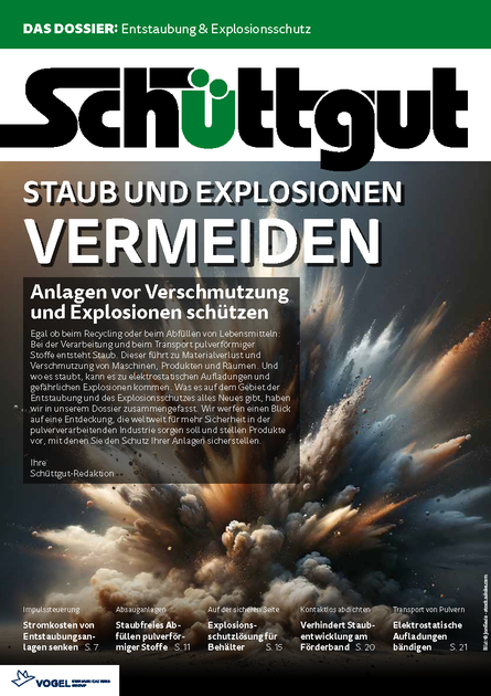 Schüttgut Dossier Entstaubung