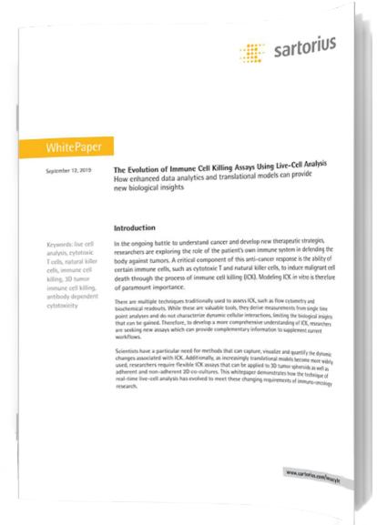 Whitepaper Cover: Sartorius Lab Instruments GmbH & Co. KG 