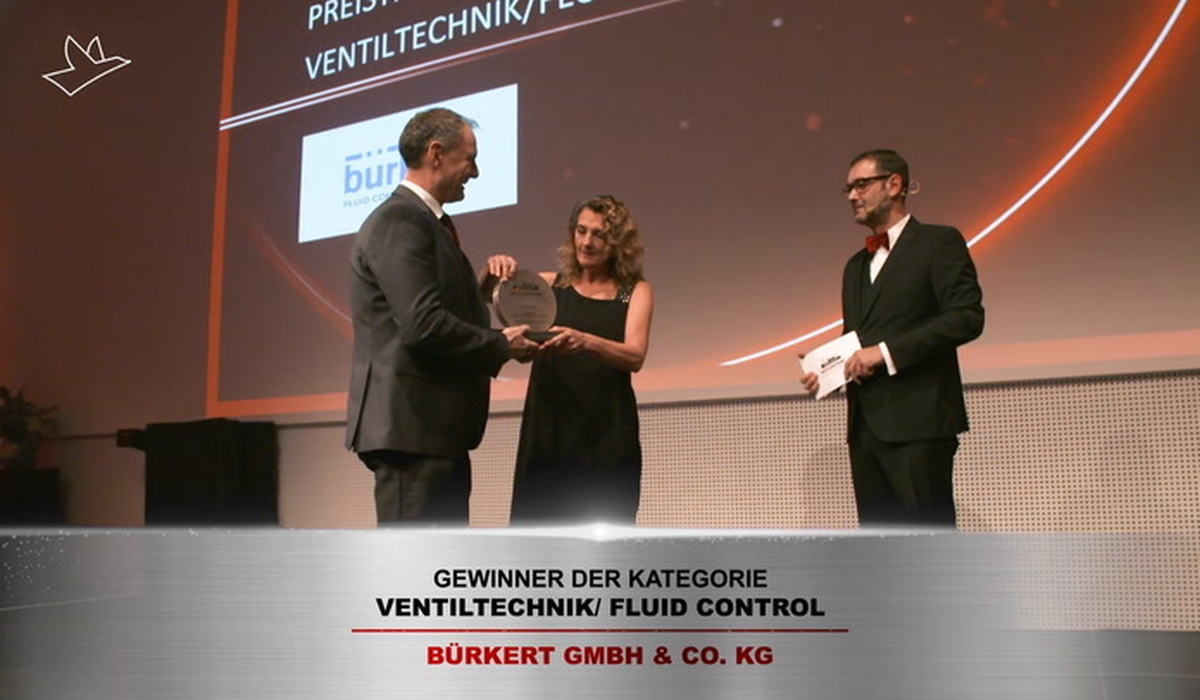 Meilenstein für Ventiltechnik/Fluidcontrol | Bürkert – PROCESS Gala 2019 (JW_M3NVeQhr)