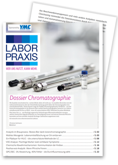 Laborpraxis Dossier Chromatographie