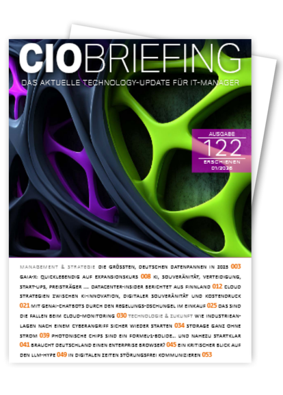 CIO Briefing - Cover