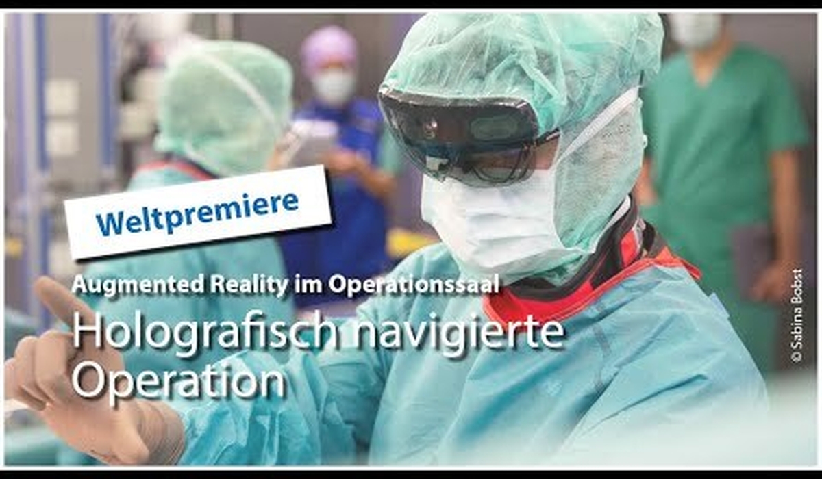 Balgrist-Team führt erste holografisch navigierte Wirbelsäulen-Operation durch (YouTubePlayer_oNX9IEyl7tE_Universitätsklinik Balgrist)